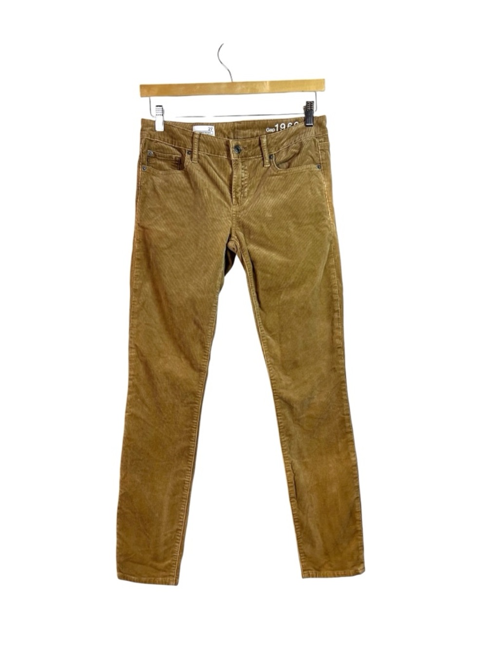 Gap Always Skinny Corduroy Pants Women’s Size 27 Preppy Brown